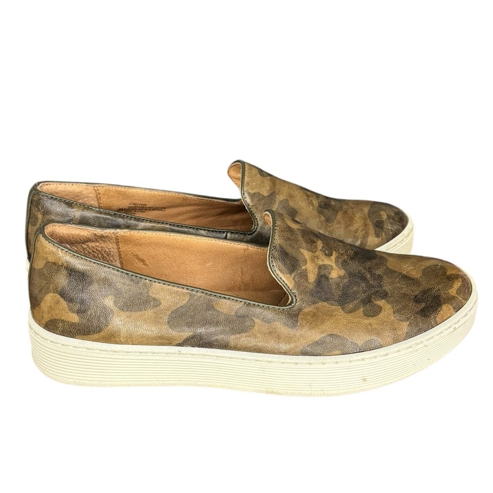 Söfft Somers Leather Camo Slip Ons Shoes Women’s Size 8M Casual